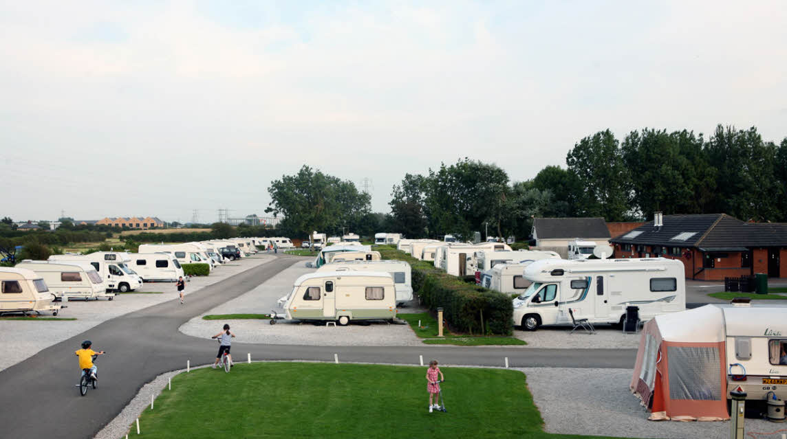 Blackpool South Camping, Caravan Club Site The Caravan Club
