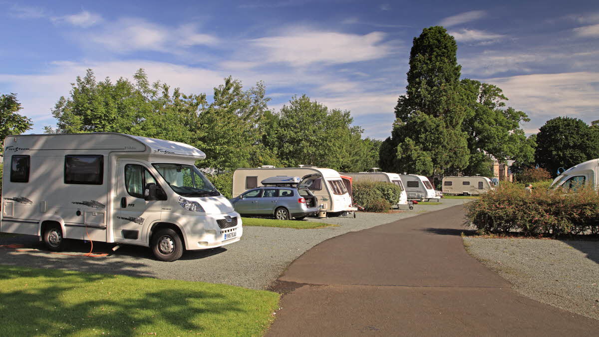 Caravan and motorhome campsites in Edinburgh The Caravan Club