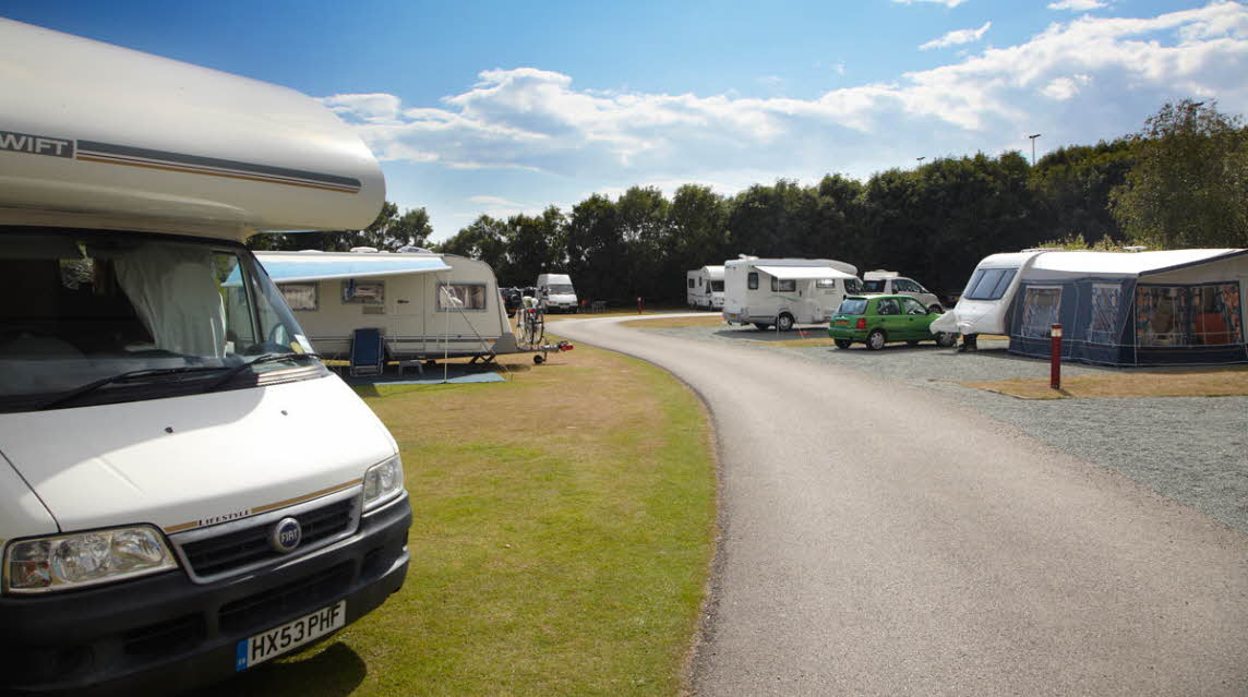 Brighton Camping, Caravan and Motorhome Club Site The Caravan Club