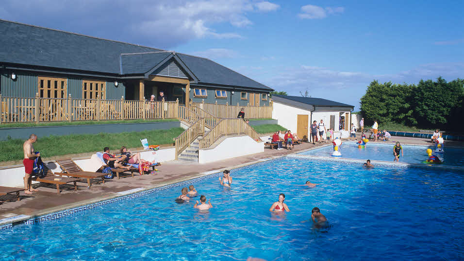 Hillhead caravan club site pool