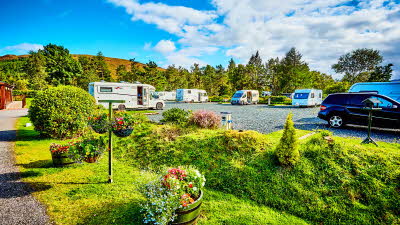 Kinlochewe Caravan Club Site